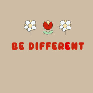 Be Different - Woman's Tee Design