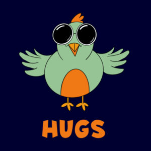 Hugs - Baby T-shirt Design