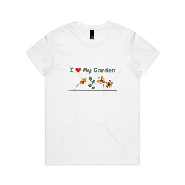 I Love My Garden - Women's T-shirt Thumbnail