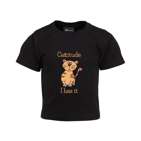 Cattitude I Haz It -Baby T-shirt Thumbnail