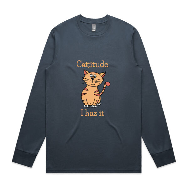 Cattitude I Haz It - Men's Long Sleeve Thumbnail